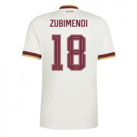 Spanien Martin Zubimendi #18 Borta Kläder VM 2026 Kortärmad